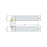 SE R/L Threading holder A - Makotools Industrial Supply Tools for Metal Cutting